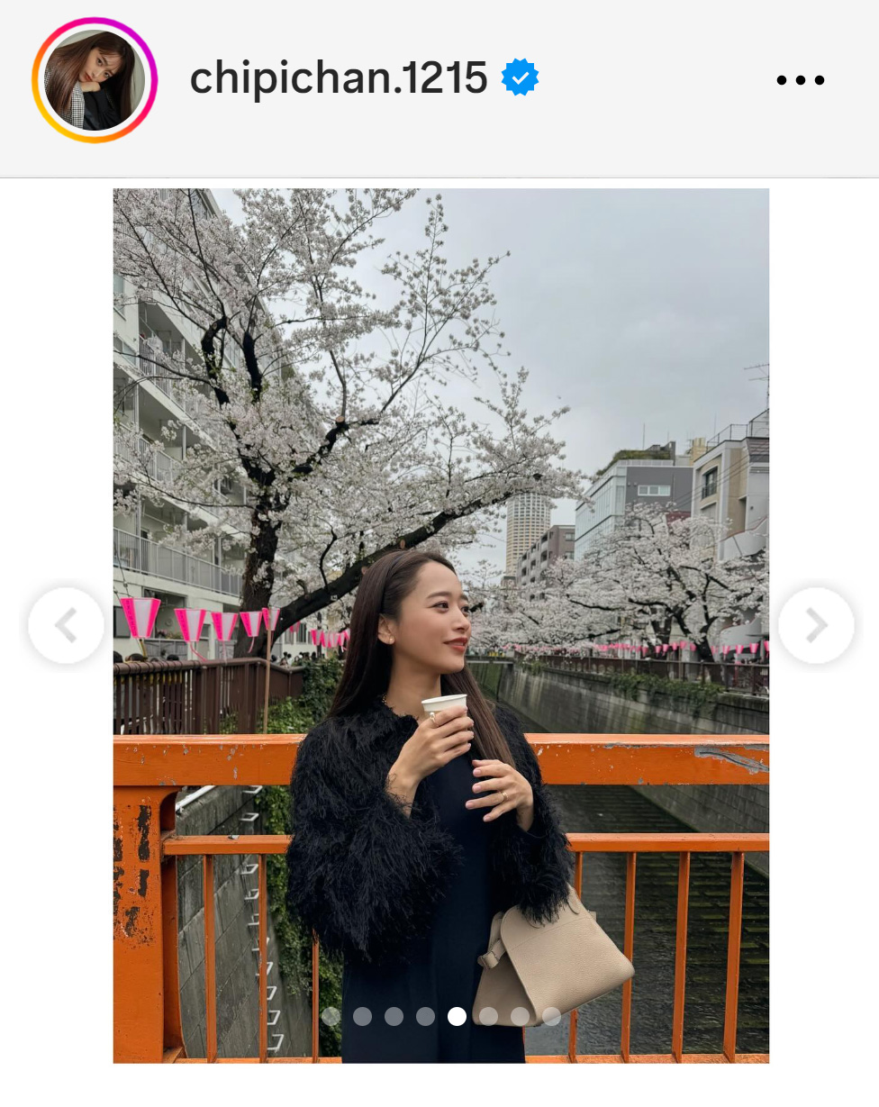 近藤千尋のインスタグラムから
