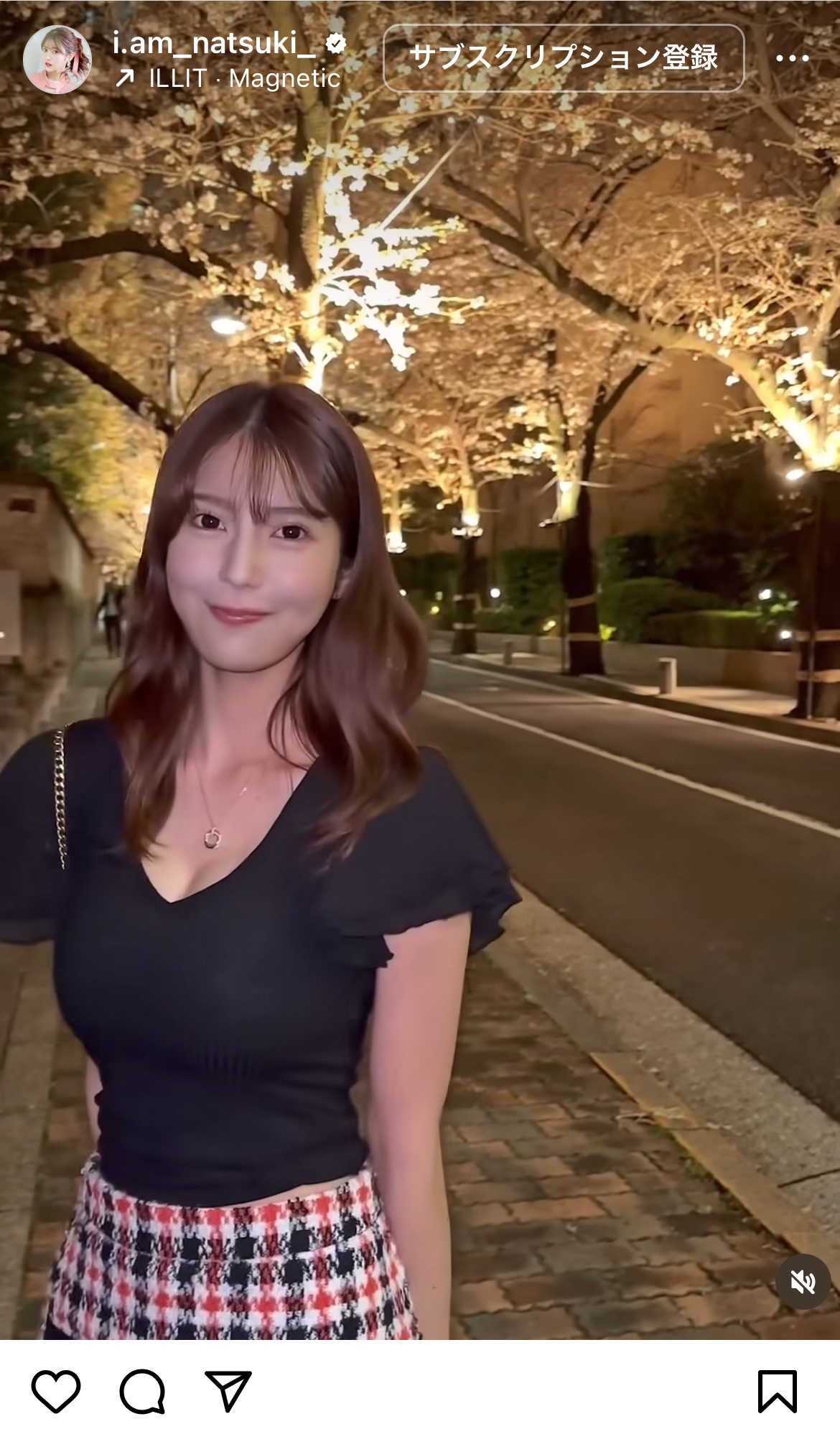 阿部なつきのインスタグラムから