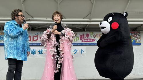 小林幸子とコロッケが熊本で食とエンタメイベント「もしかして PART II」「千本桜」熱唱