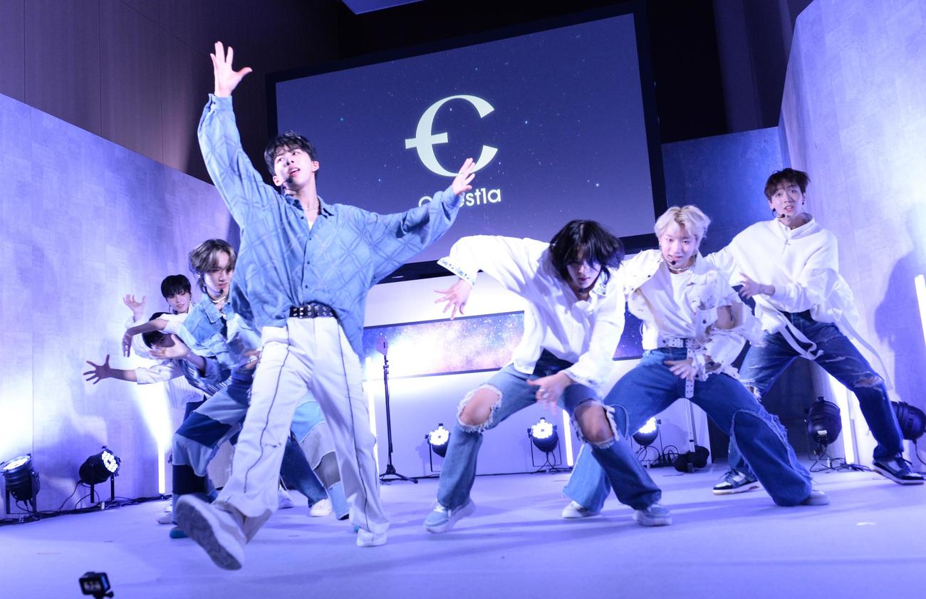フジテレビ系音楽情報番組「K－POP HOUSE」の公開収録を行ったCelest1a（セレスティア）