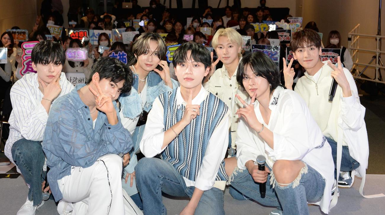 フジテレビ系音楽情報番組「K－POP HOUSE」の公開収録を行ったCelest1a（セレスティア）