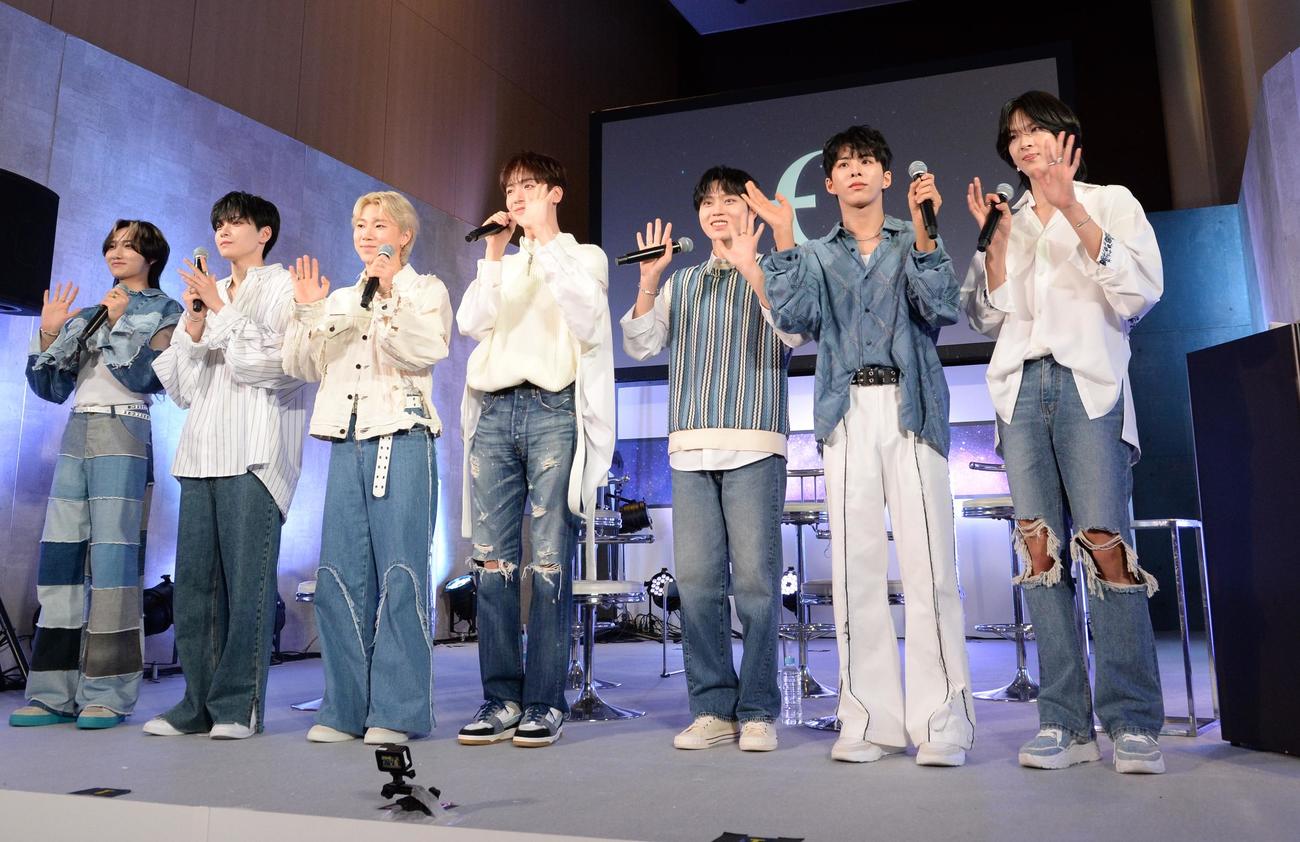フジテレビ系音楽情報番組「K－POP HOUSE」の公開収録を行ったCelest1a（セレスティア）