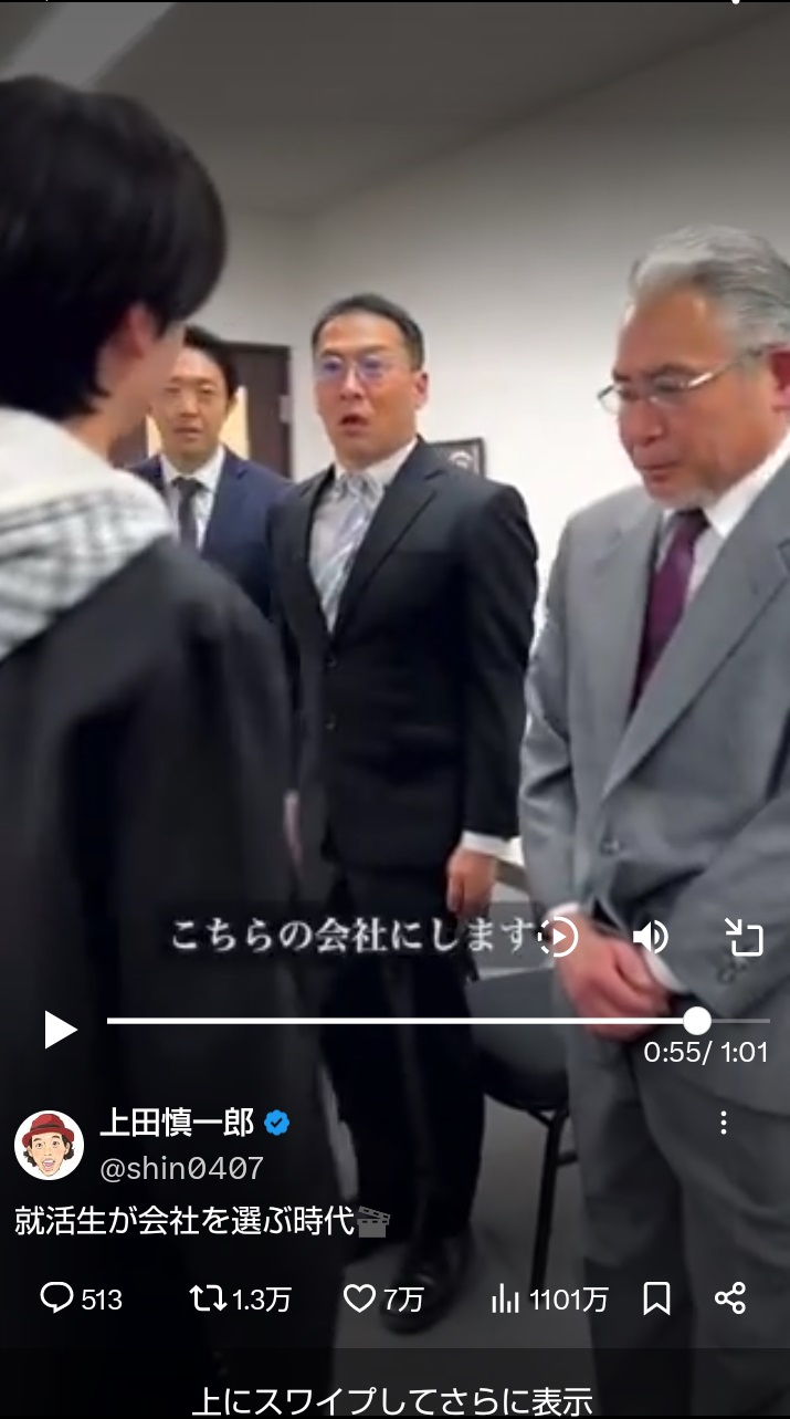 上田慎一郎監督のXから