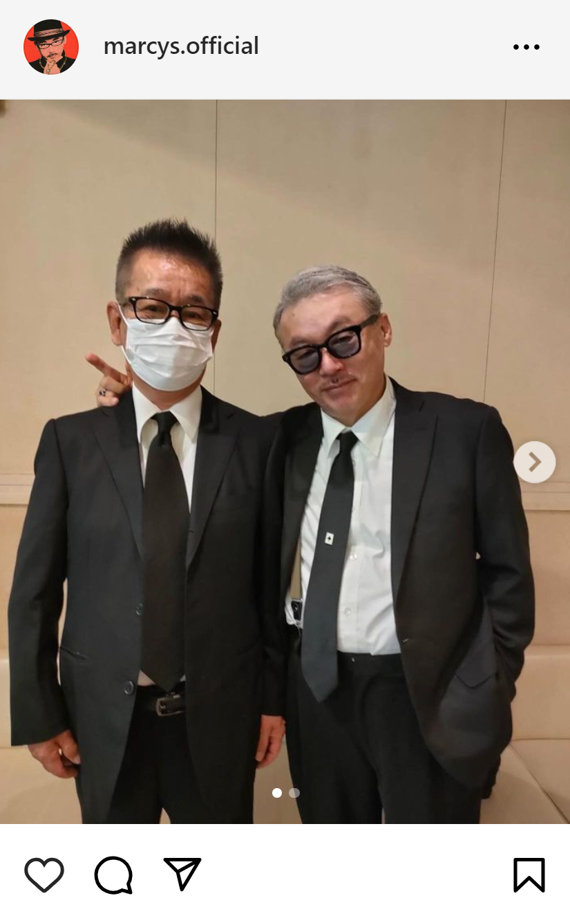 田代まさし氏のインスタグラムから