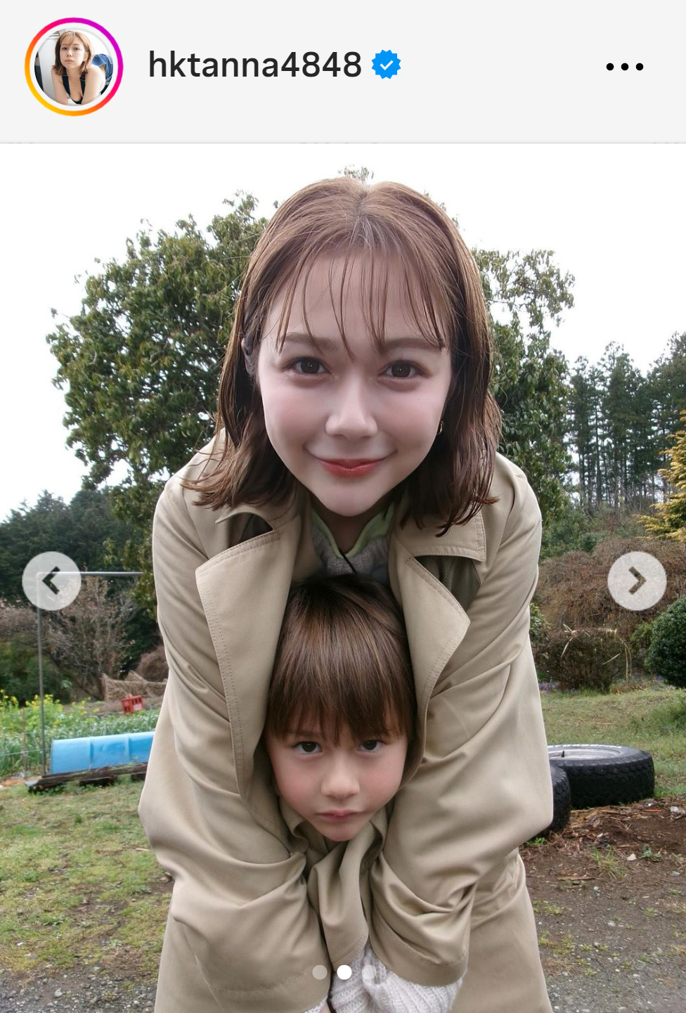 村重杏奈のインスタグラムから