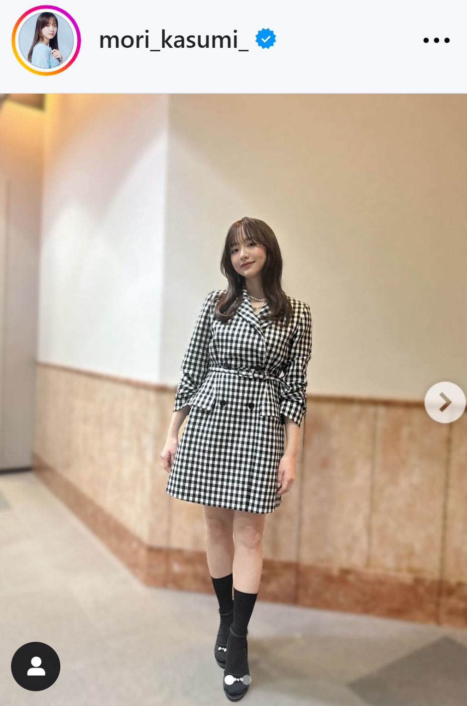 森香澄のインスタグラムから
