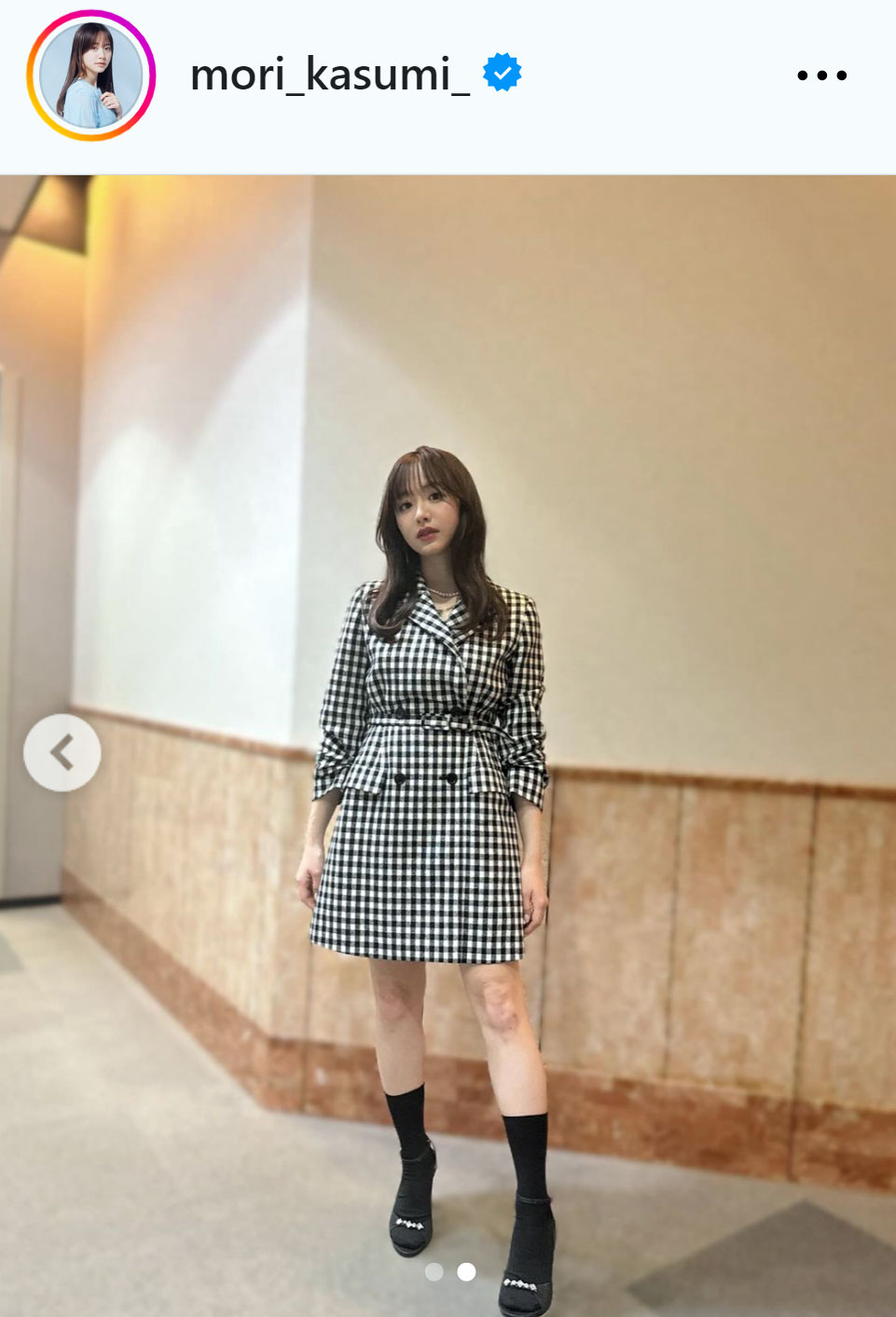 森香澄のインスタグラムから