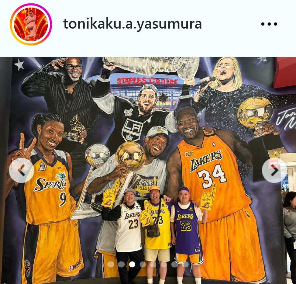 とにかく明るい安村のインスタグラムから