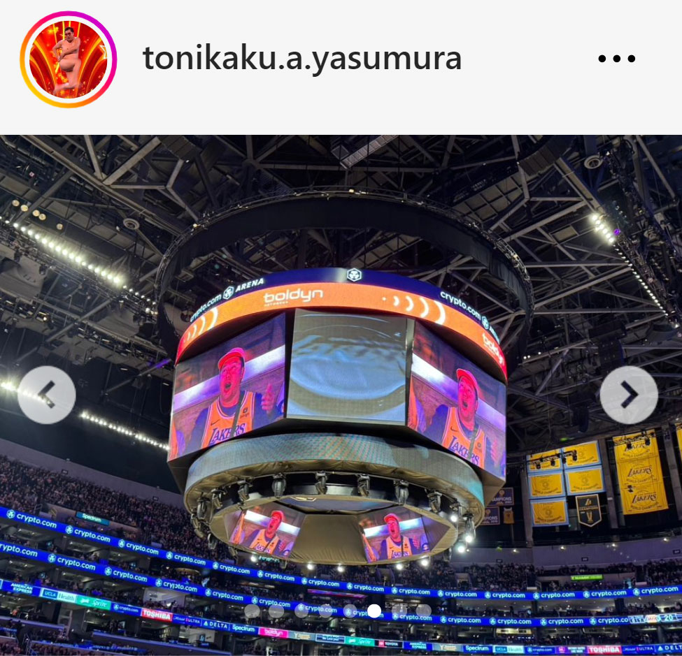 とにかく明るい安村のインスタグラムから