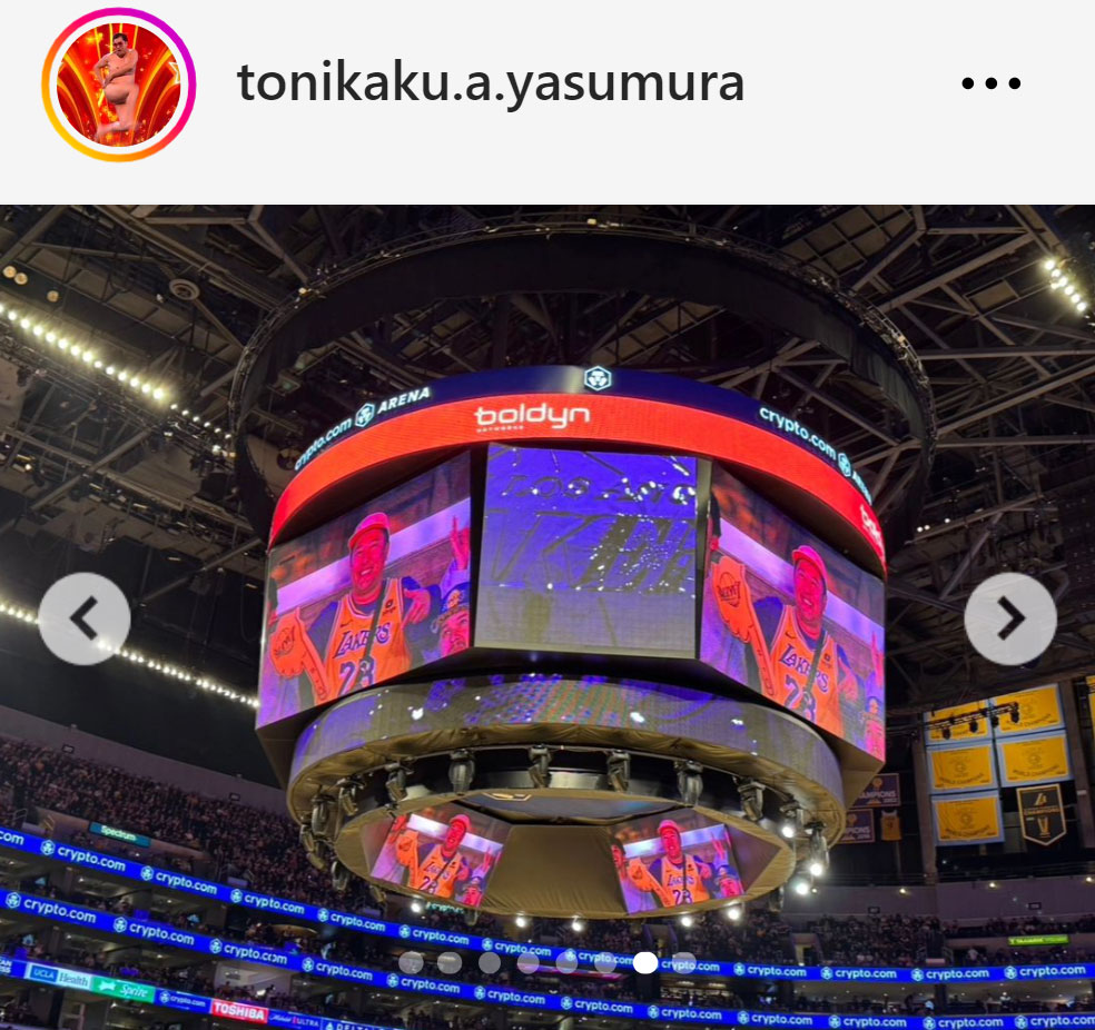 とにかく明るい安村のインスタグラムから