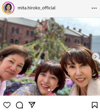 三田寛子のインスタグラムから