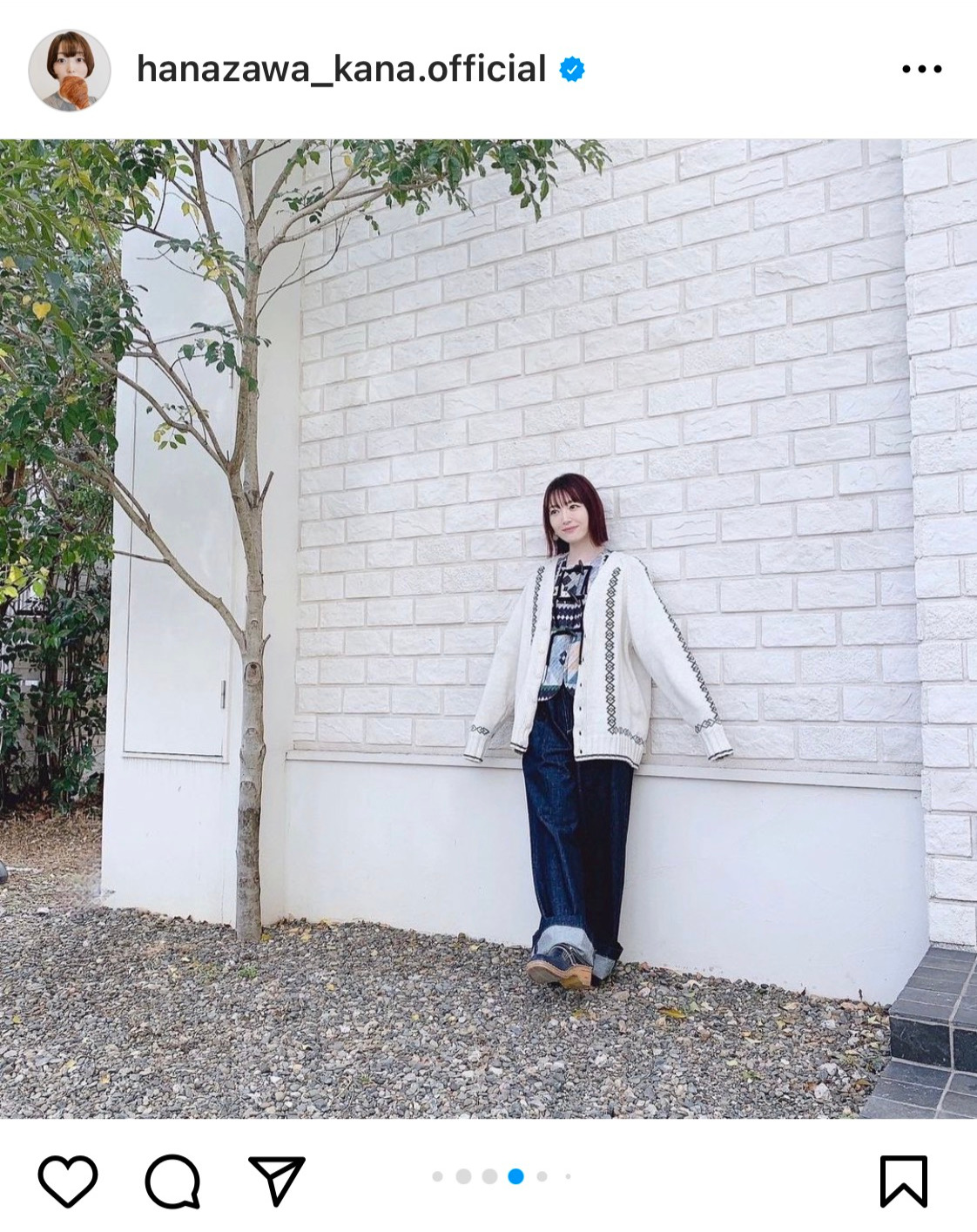 花澤香菜のインスタグラムから