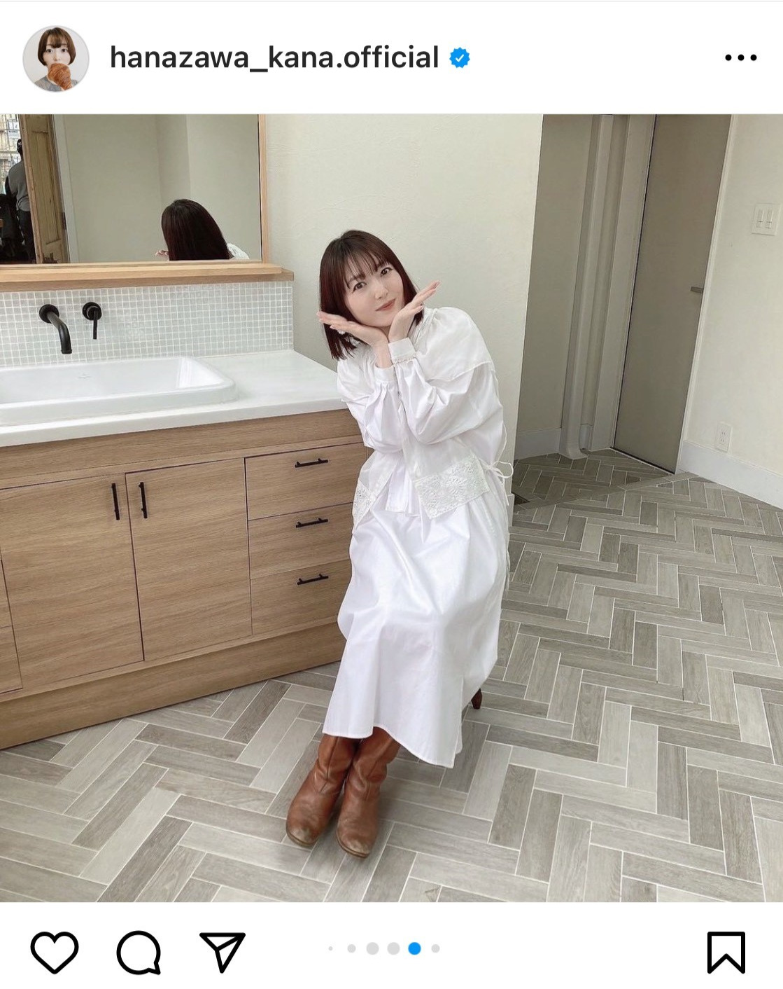 花澤香菜のインスタグラムから