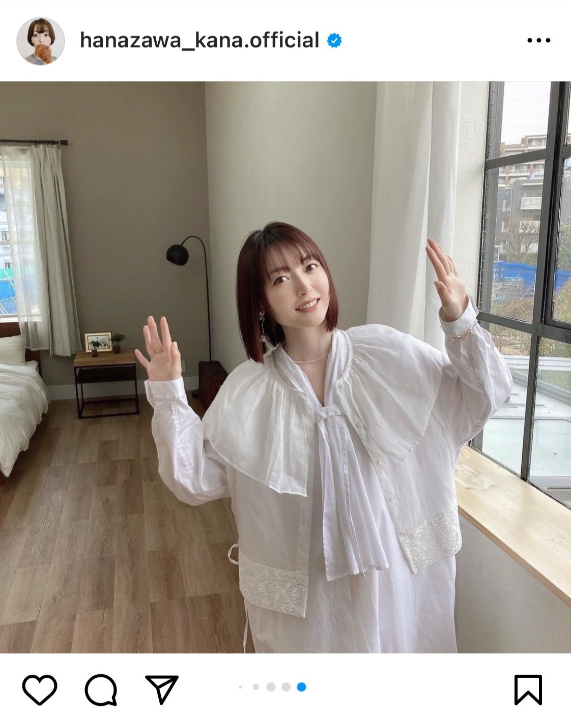 花澤香菜のインスタグラムから