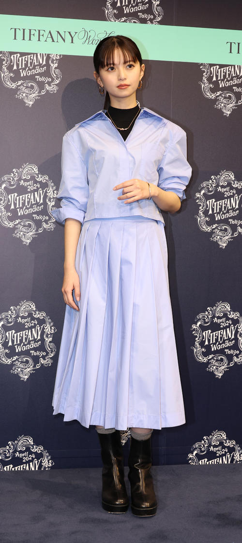 ティファニーのイベントに参加した齋藤飛鳥（撮影・中島郁夫）