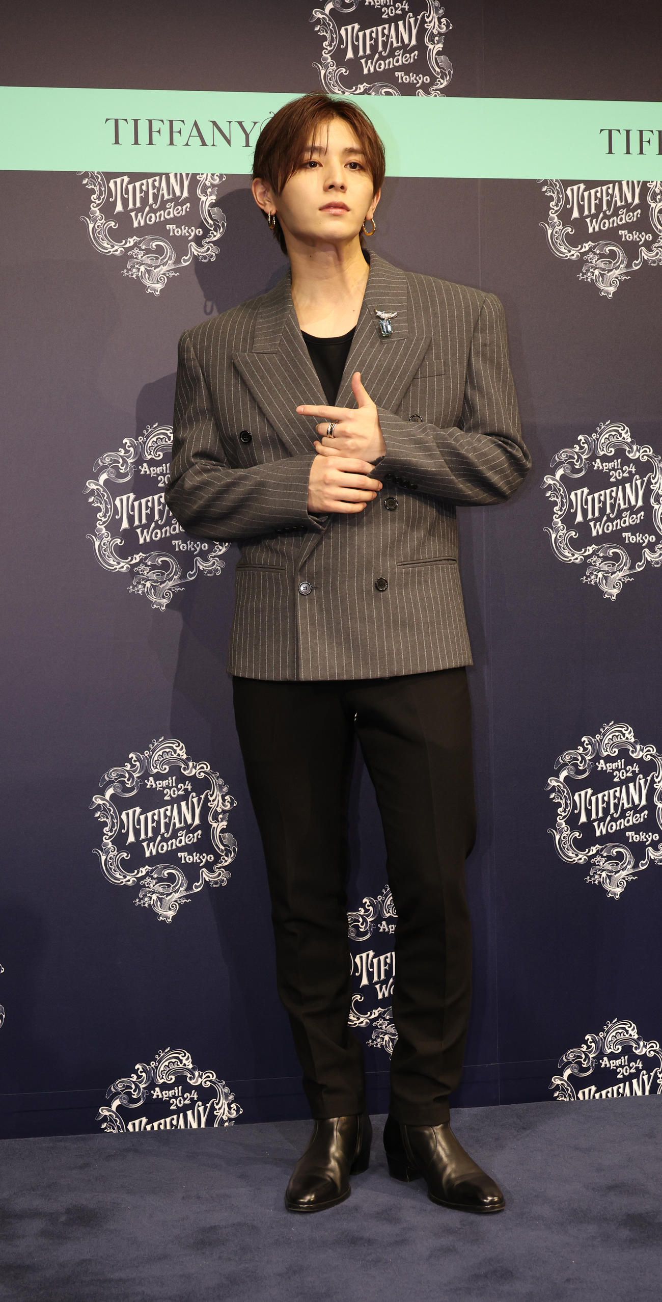 ティファニーのイベントに参加した山田涼介（撮影・中島郁夫）