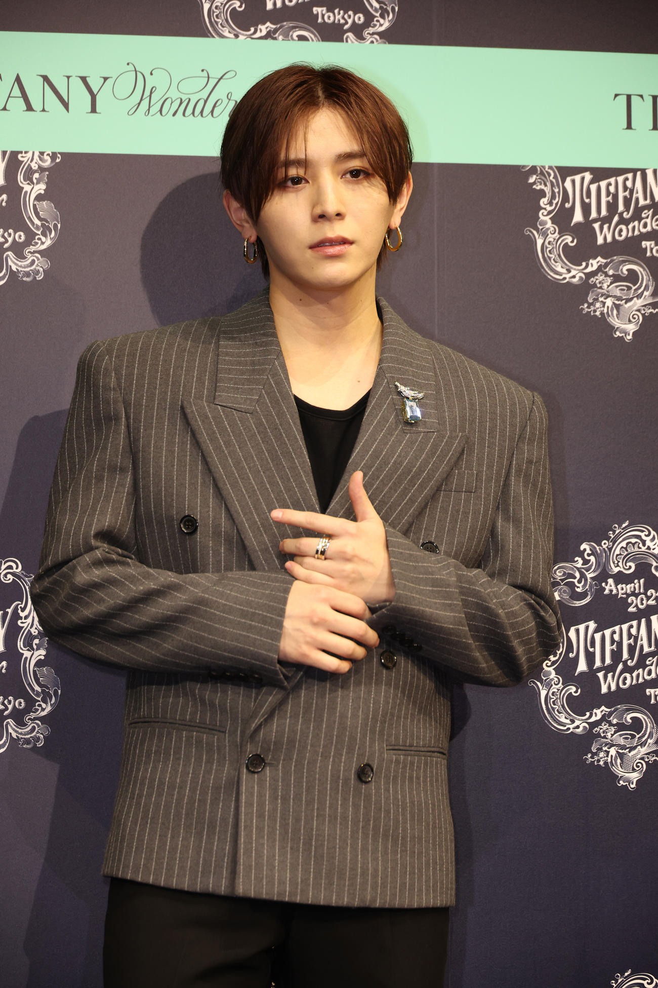 ティファニーのイベントに参加した山田涼介（撮影・中島郁夫）