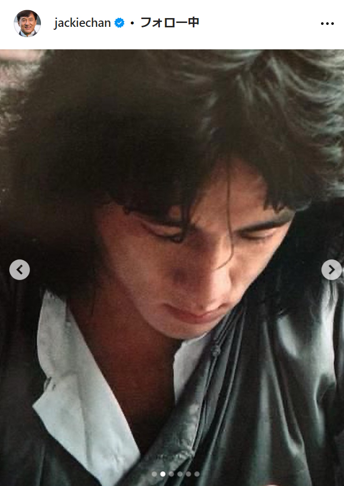 ジャッキー・チェンのインスタグラムから