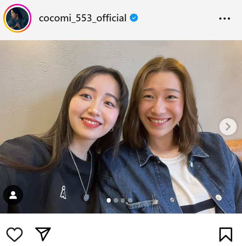 Cocomiのインスタグラムから