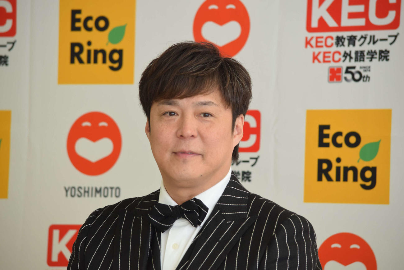 30周年記念公演を行うテンダラー白川悟実（撮影・阪口孝志）