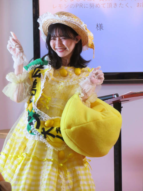 市川美織「フレッシュレモンになりたいの～」広島レモン大使就任10年「たくさんの支えあった」