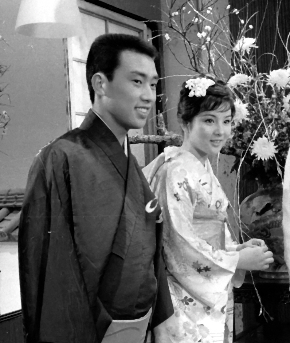 吉永小百合と橋幸夫（1963年12月撮影）
