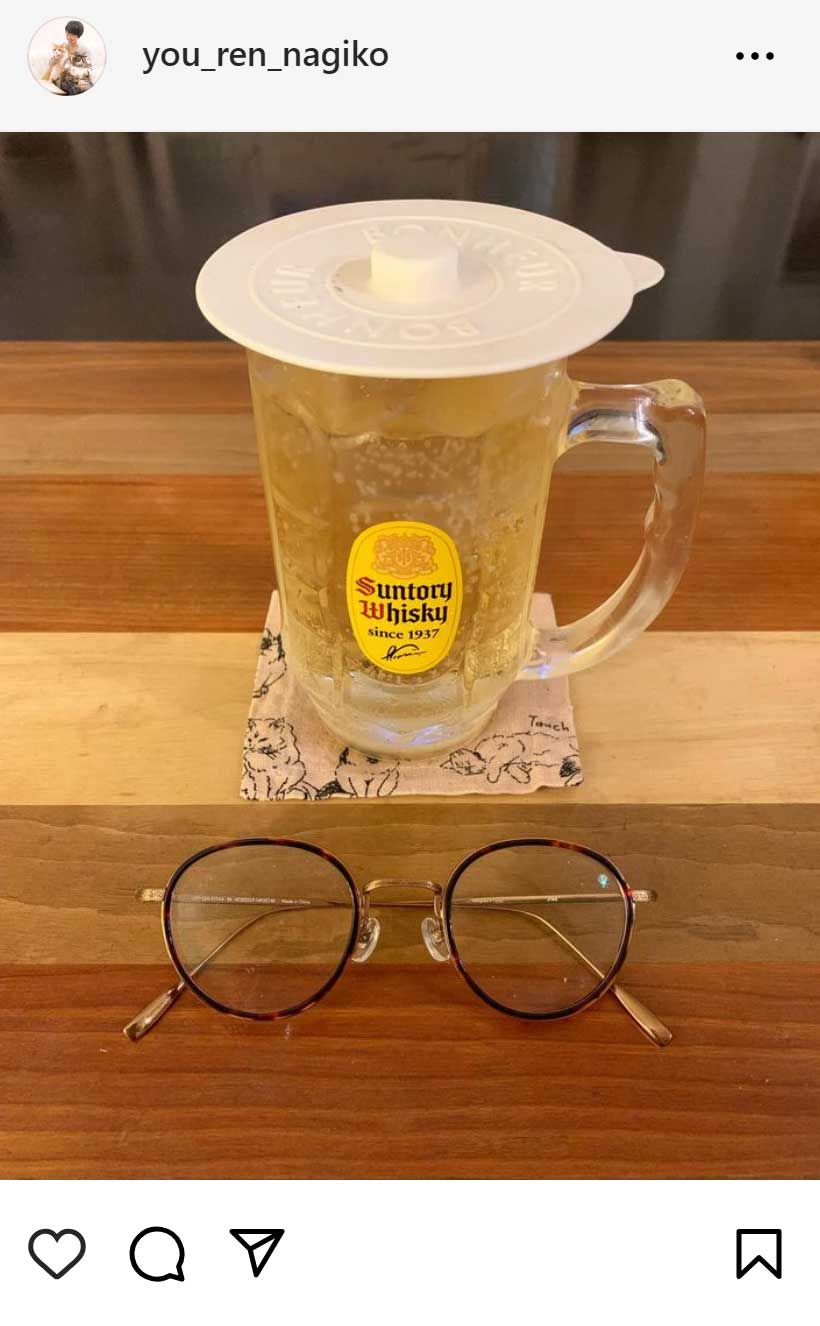遠野なぎこのインスタグラムから