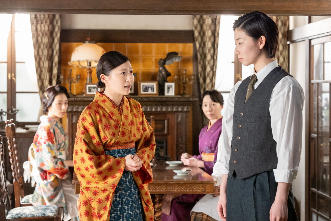 NHK連続テレビ小説「虎に翼」の1場面（C）NHK
