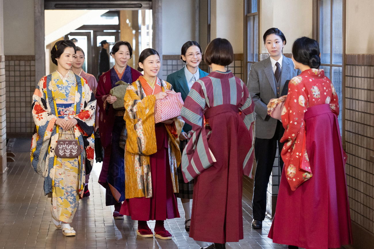 NHK連続テレビ小説「虎に翼」の1場面（C）NHK