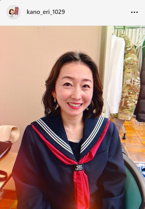 テレビ東京狩野恵里アナウンサーのインスタグラムから