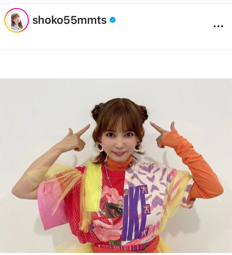 中川翔子のインスタグラムから