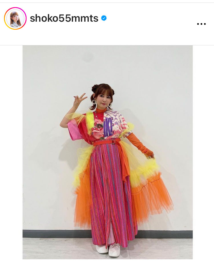 中川翔子のインスタグラムから