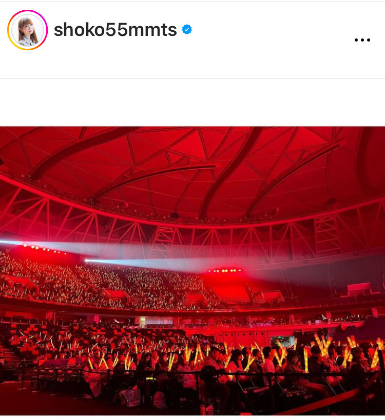 中川翔子のインスタグラムから