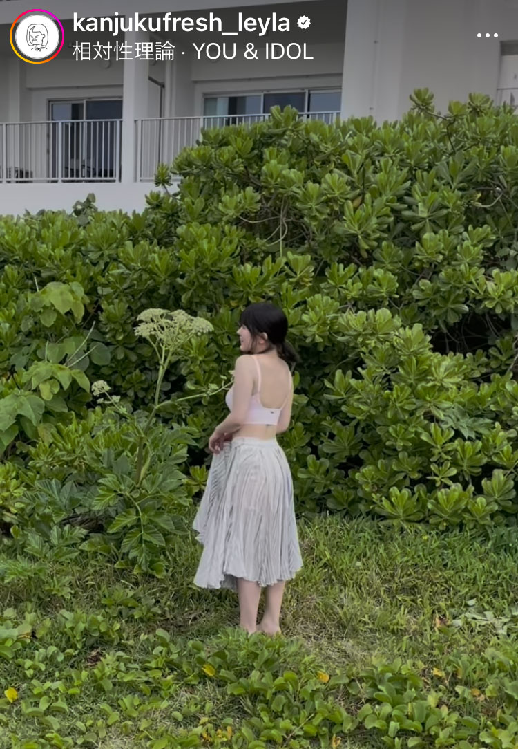 池田レイラのインスタグラムから