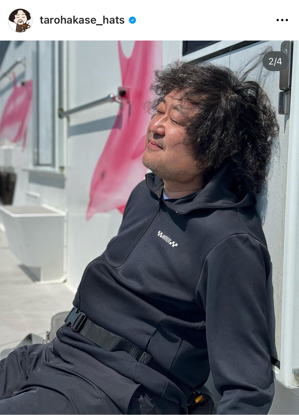 葉加瀬太郎のインスタグラムから
