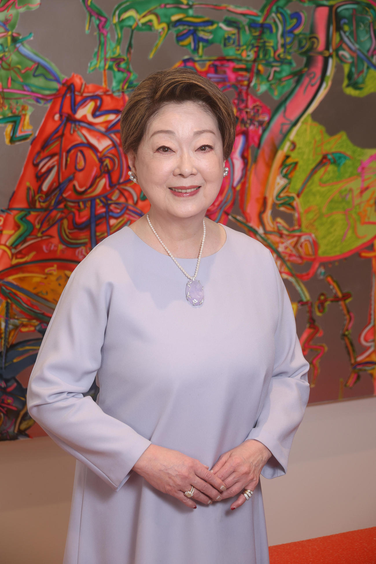 芸能生活55周年を迎えた由紀さおり（撮影・中島郁夫）