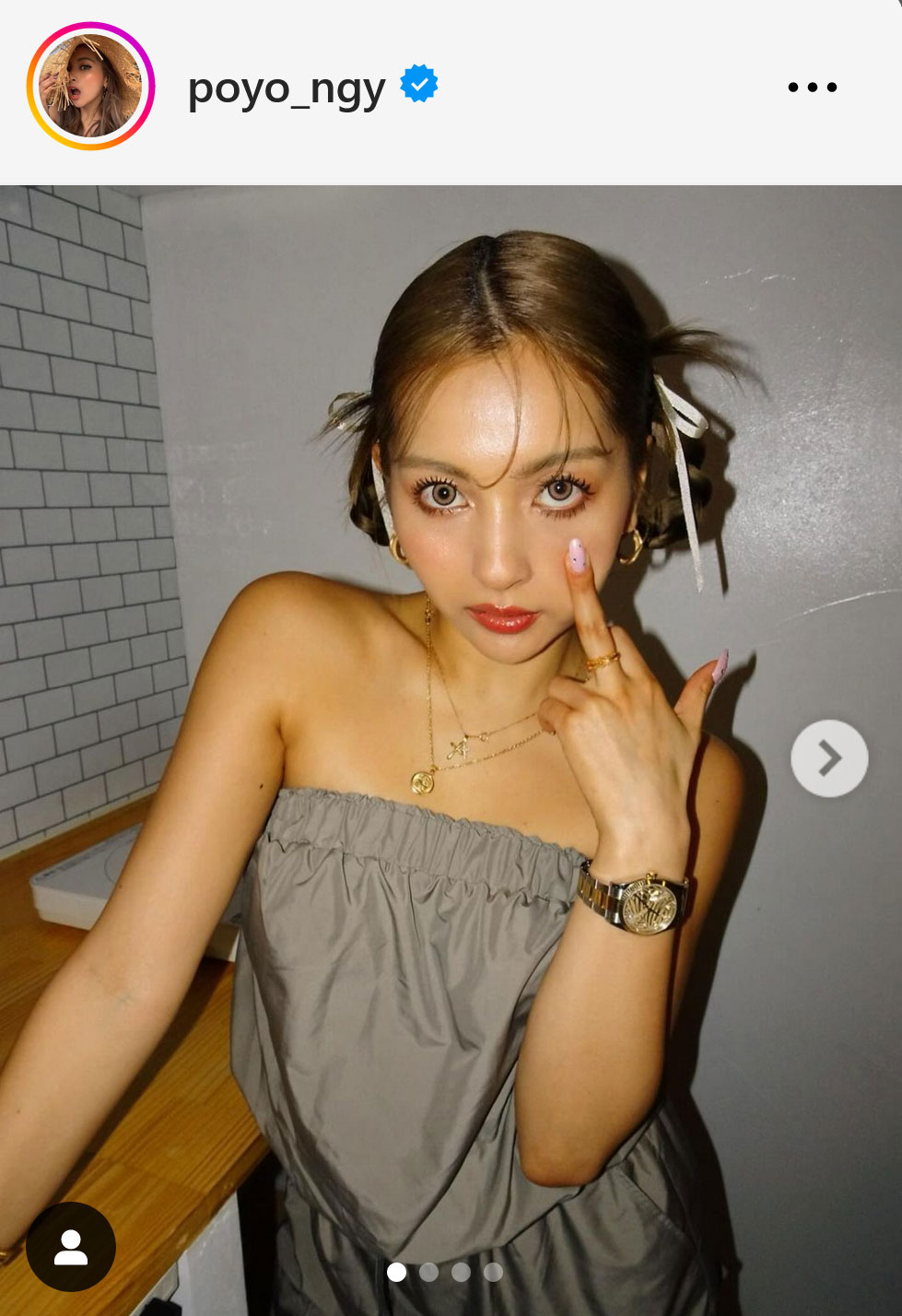 ゆきぽよインスタグラムから