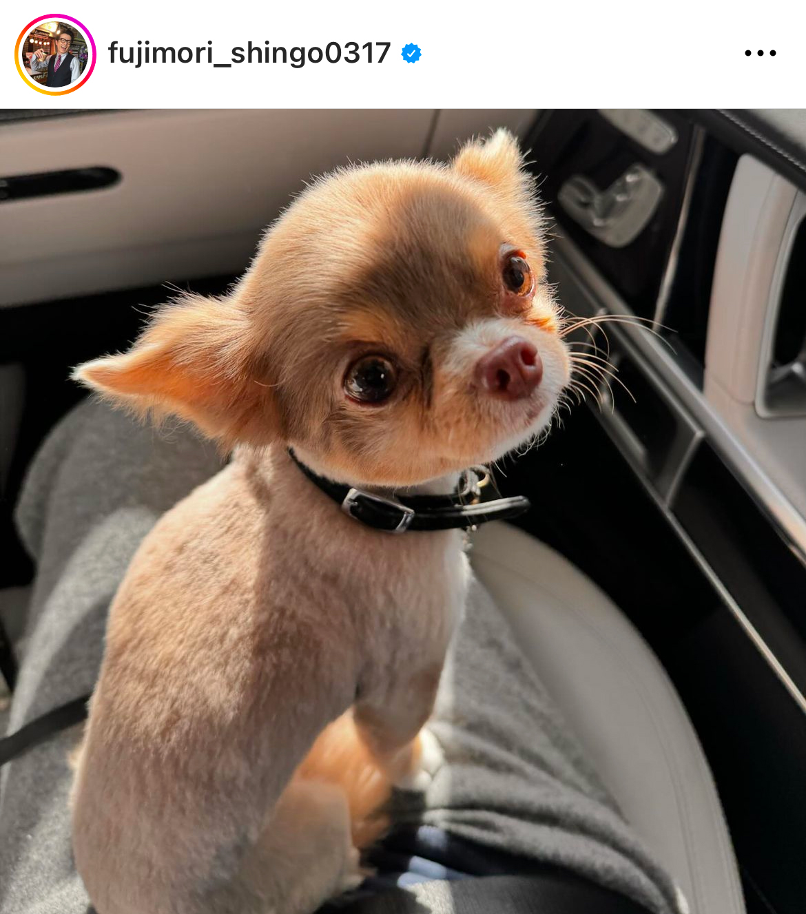 藤森慎吾のインスタグラムから
