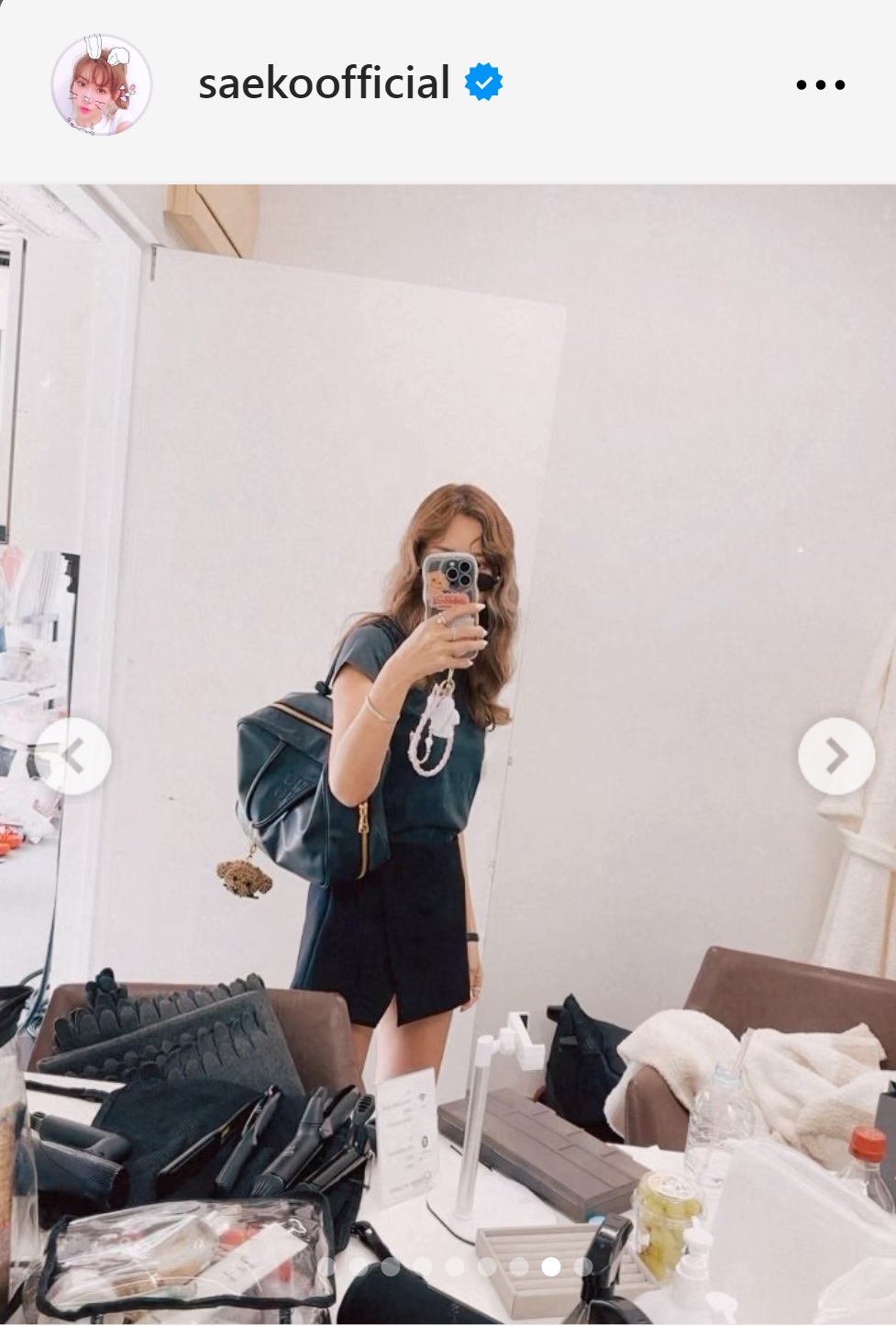 紗栄子のインスタグラムから