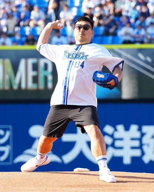 湘南乃風リーダーRED RICE　ゴルフ好き仲間、大西ライオンとダブルス戦