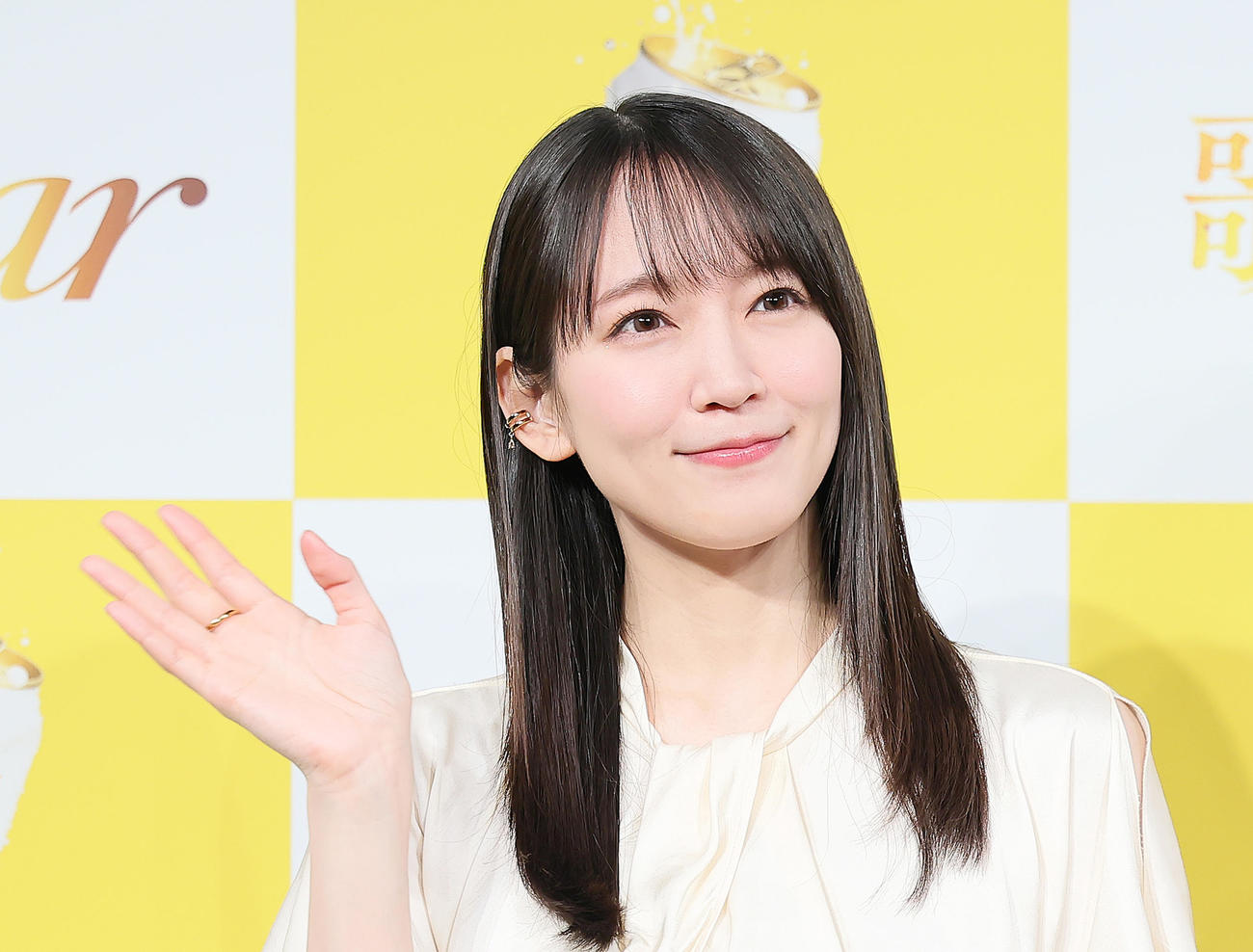 吉岡里帆（2024年3月撮影）