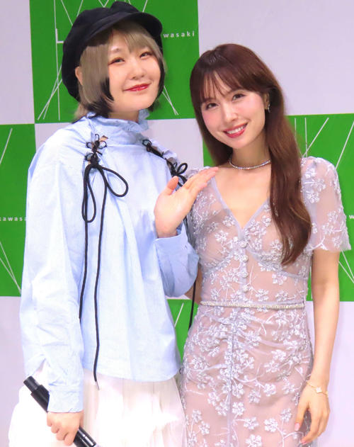 MayJ．、ハラミちゃんと「Let It Go」披露「夢がかなった」　アルバム発売イベント