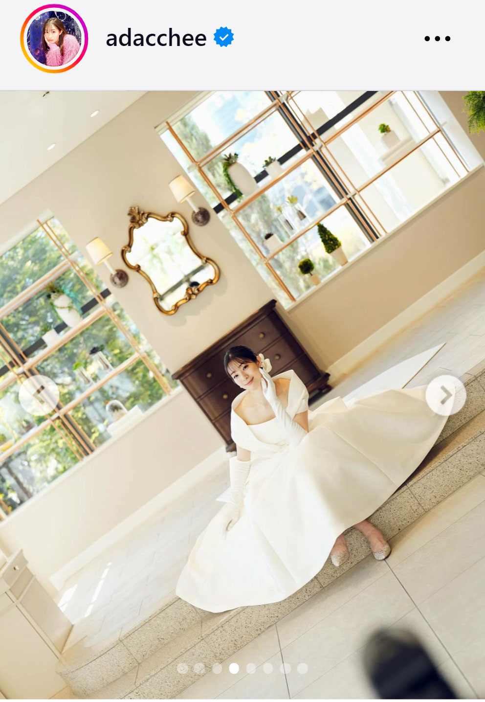 足立梨花のインスタグラムから