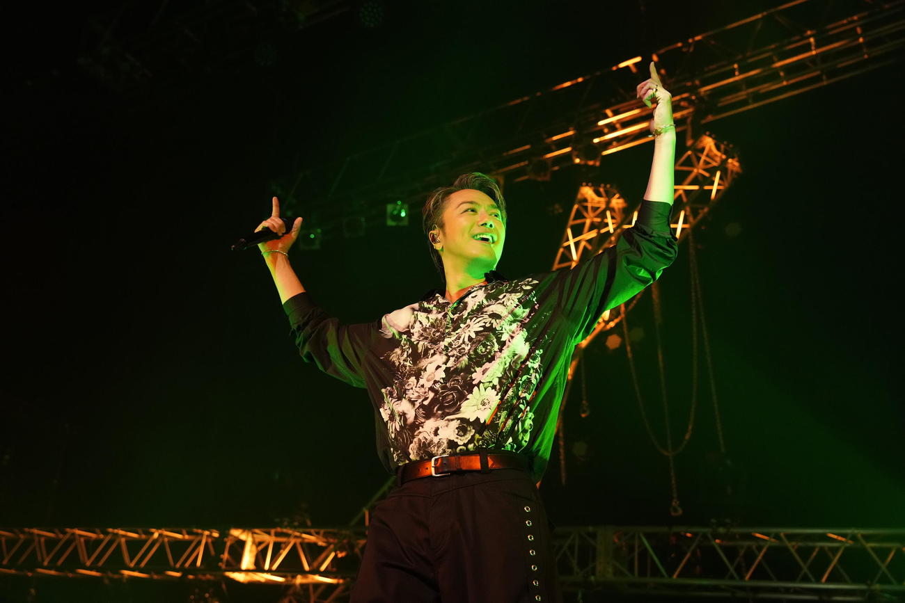 2度目のソロツアーの初日公演を行ったEXILE TAKAHIRO
