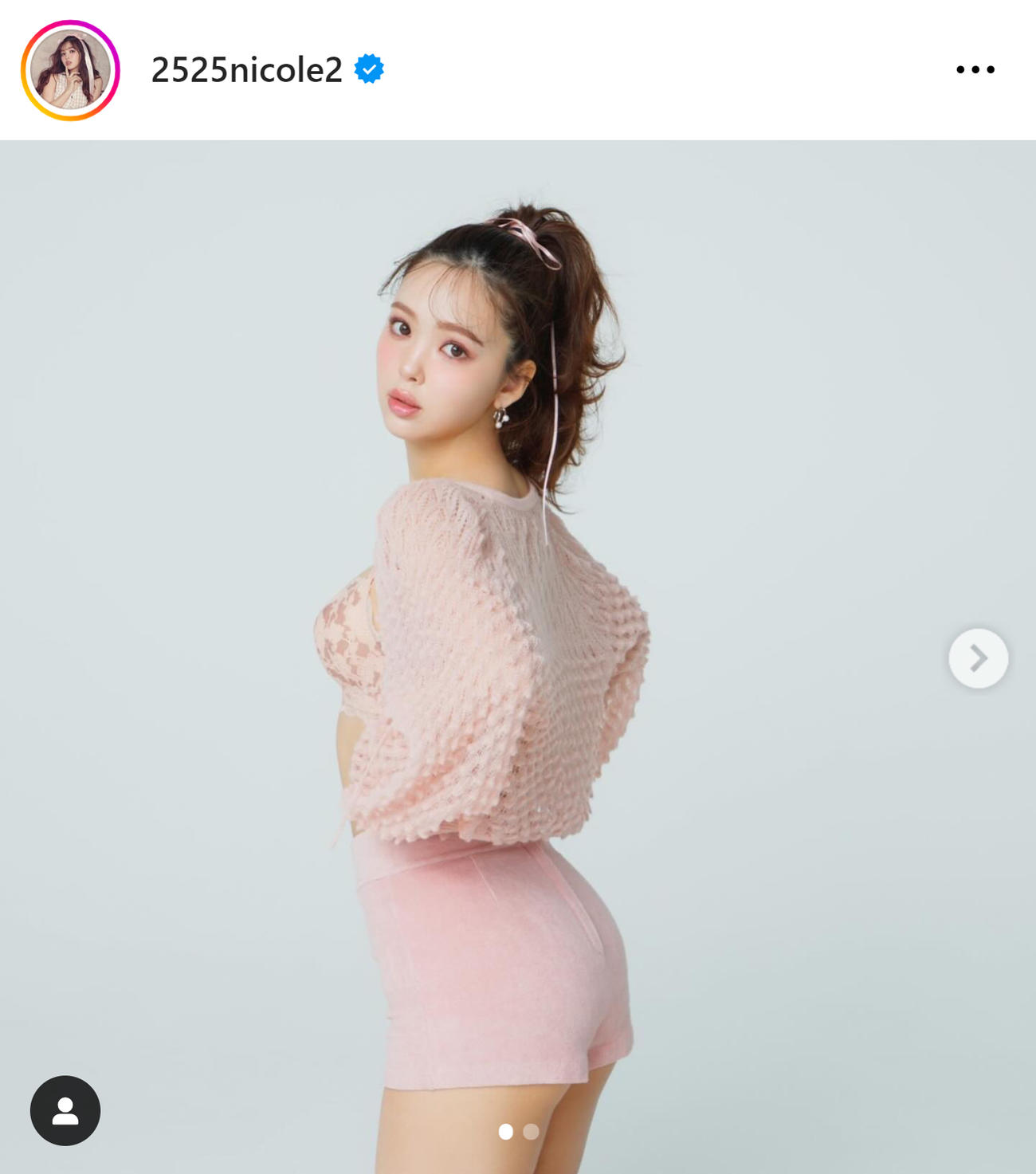 藤田ニコルのインスタグラムから