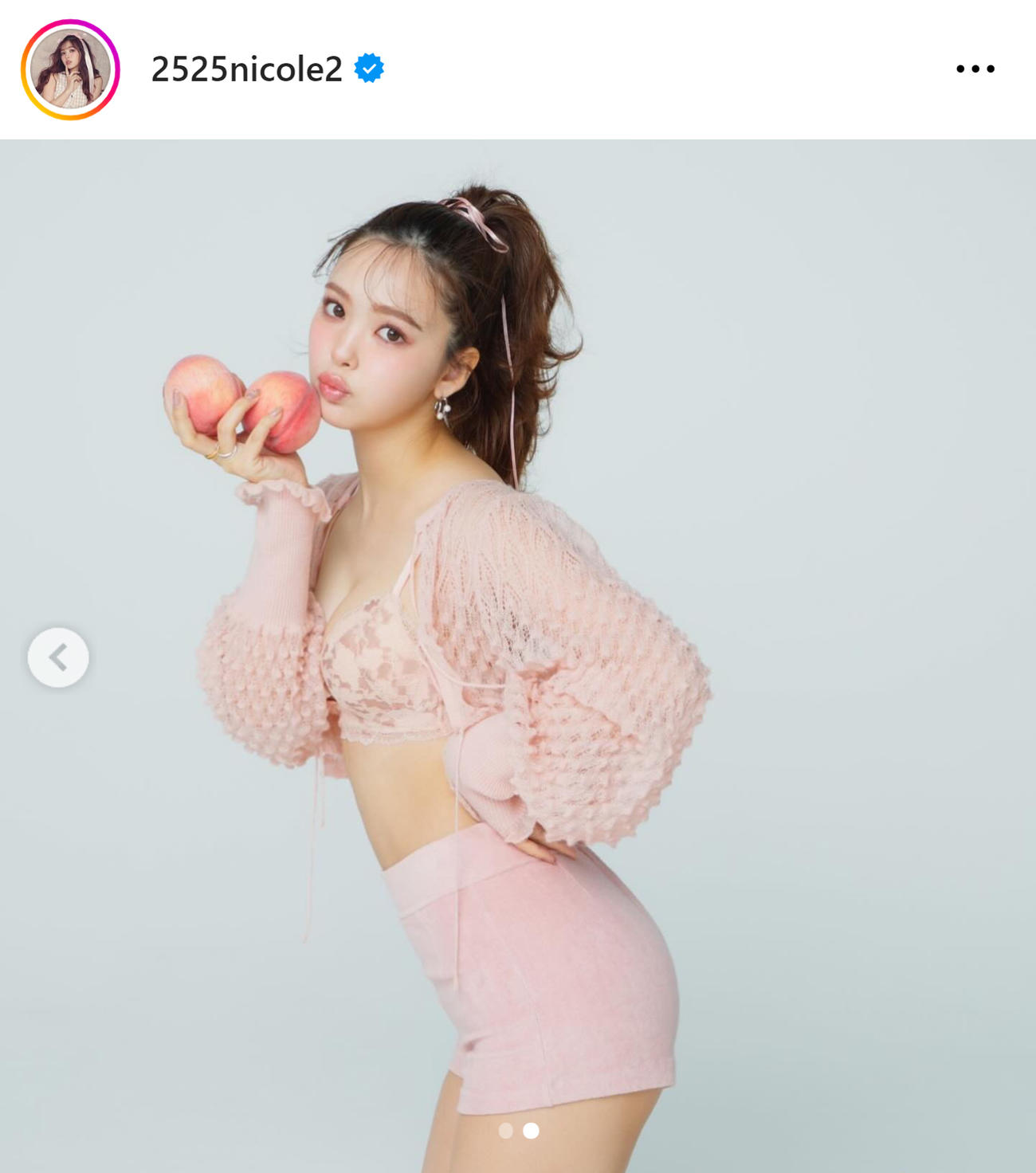 藤田ニコルのインスタグラムから