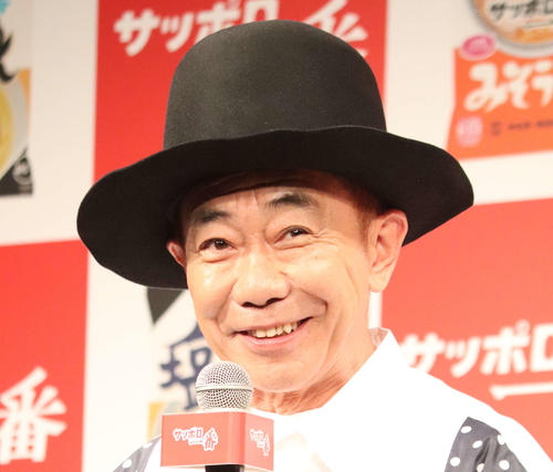 木梨憲武「僕が食べ始めたのは50年以上前」サッポロ一番の新CM発表会に出席
