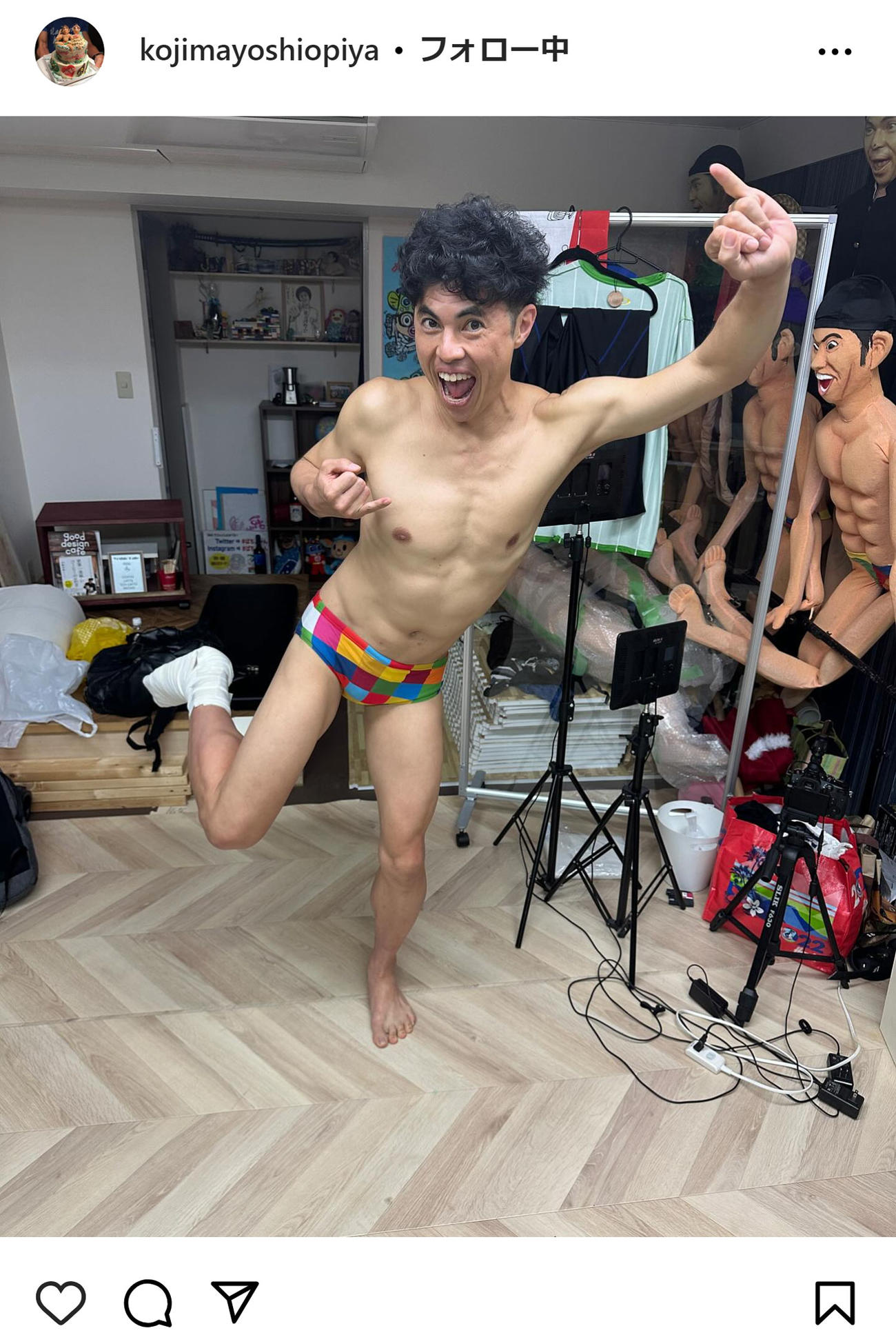 小島よしおのインスタグラムから