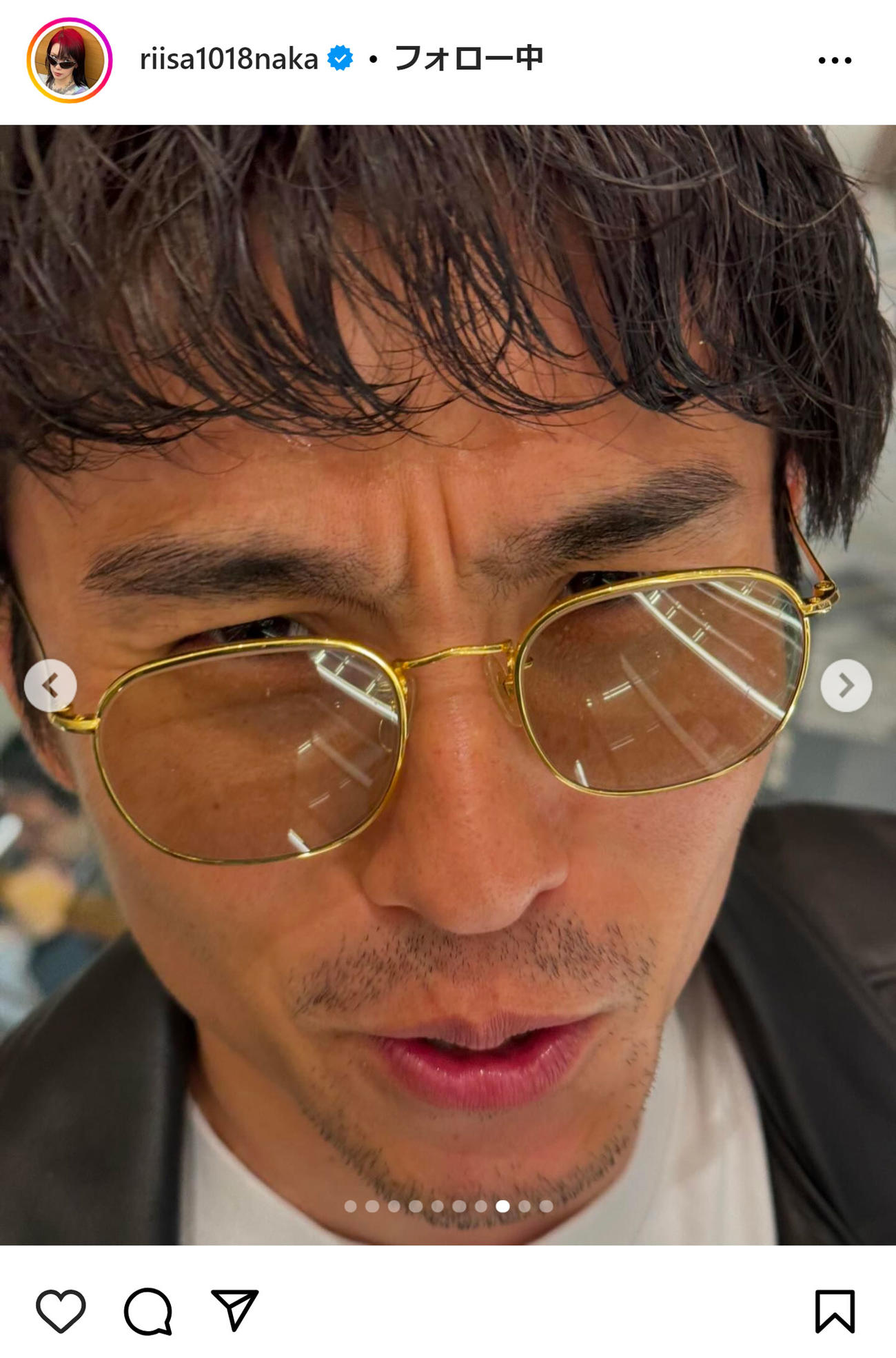 仲里依紗のインスタグラムから