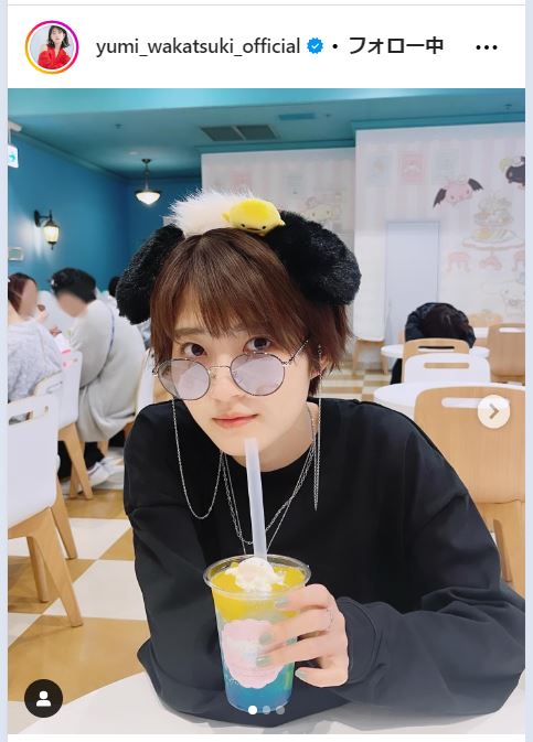 若月佑美のインスタグラムから
